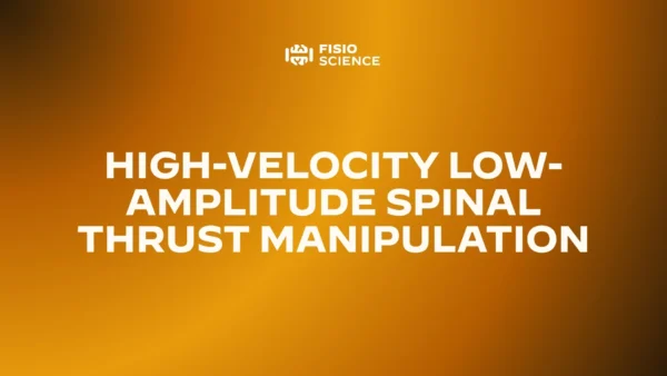 Certificate in High-Velocity Low-Amplitude Spinal Thrust Manipulation