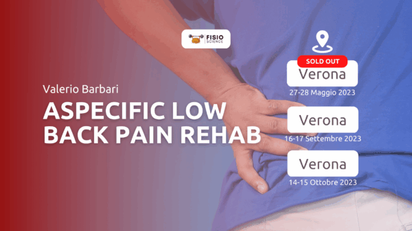 COVER-SITO-FS-2023-4-2 Aspecific Low Back Pain Rehab: Valutazione e gestione del paziente con dolore lombare non specifico o di natura muscoloscheletrica