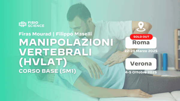 Manipolazioni vertebrali corso fisioscience